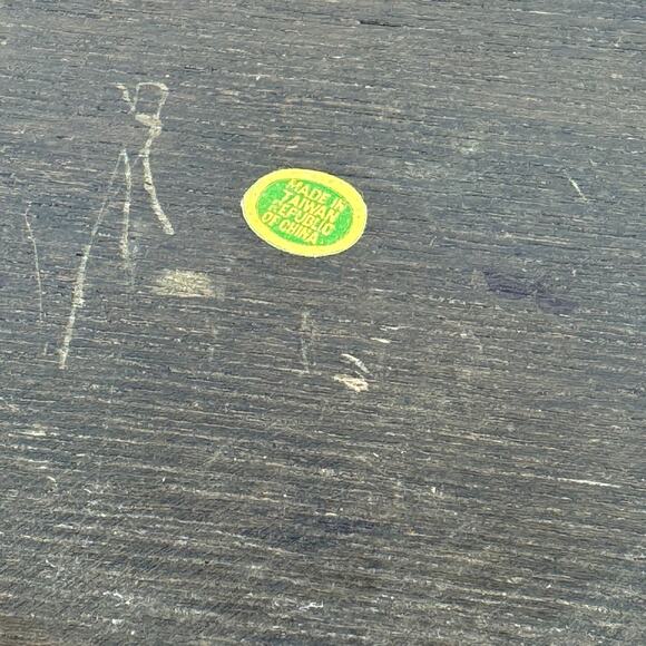 VTG S Sper Bijou Wooden‎ Jewelry Box Red Interior - Picture 9 of 9